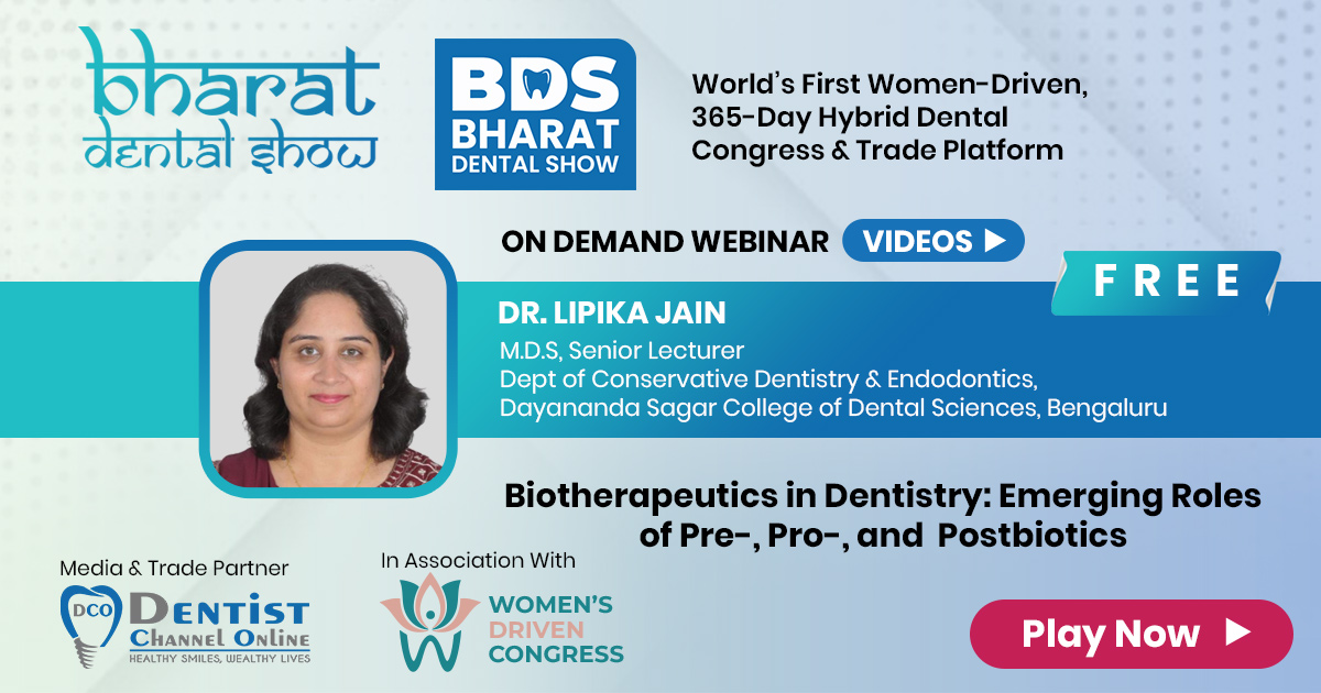 Biotherapeutics in Dentistry: Emerging Roles of Pre-, Pro-, and  Postbiotics